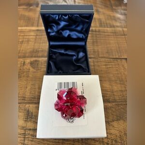 Red Glass Pendant Made in Italy